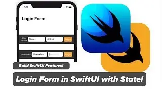SwiftUI Forms & State - Login Form in SwiftUI with TextField and State in SwiftUI
