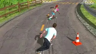 Downhill Race League || 3D Downhill Race League Game || Android Racing League Gameplay