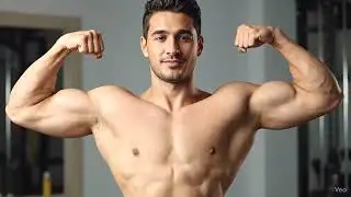 Muscular Athlete Posing Arms & Biceps 💪🔥 | Aesthetic Gym Physique #armsandbiceps #armday #gymposing
