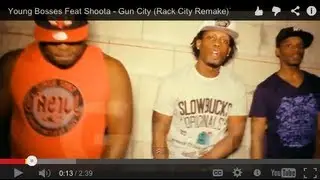 YOUNG BOSSES - GUN  CITY (FEAT SHOOTA) (Rack City Instrumental) Official