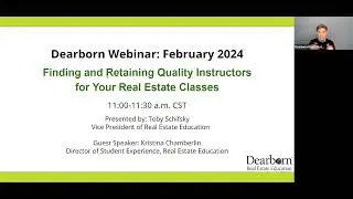 Finding and Retaining Quality Instructors for Your Real Estate Classes