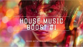 House Music BOOST 🌌 Relaxing & Study Music | Non-stop Audio Visualizer