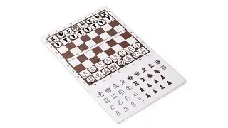 8&rdquo; Magnetic Foldable Chess Wallet Set