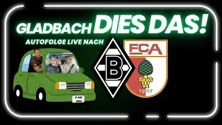VFL Borussia M&ouml;nchengladbach vs. FC Augsburg 4:0 🔥 LIVESTREAM  (Autofolge)  🔜⚽️✅