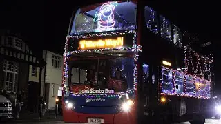 I saw the Go North East Santa Bus for 10 days straight!