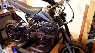 Custom MAF E800 Mini Electric Dirt Bike 1000w - Strip Down