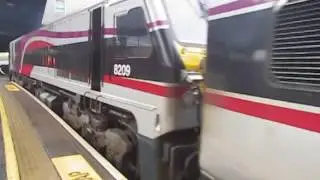 NIR 201 Class loco 209 + Enterprise Train - Belfast Central 14/10/16