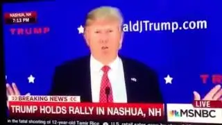 Donald Trump says bababooey