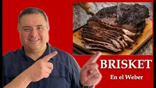 Delicioso BRISKET en asador Weber