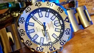 Seiko5 sports SRP481-K1 Baby ice monster. 1 month review.