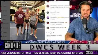 DWCS Week 3 l Eli Aronov VS Zachary Reese Full card breakdown predictions & betting