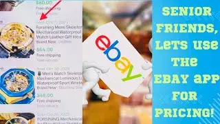 Senior's Guide to Using the eBay App for Savvy Finds at Goodwill Stores #ebay