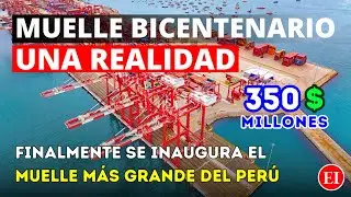 El Muelle m&aacute;s Grande y Moderno del Per&uacute; Finalmente Inaugurado