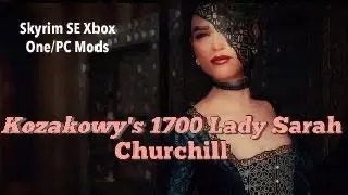 Kozakowy's 1700 Lady Sarah Churchill Gown Skyrim SE Xbox One/PC Mods