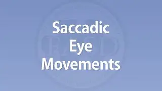 Carmen Rasmussen - Saccadic Eye Movements