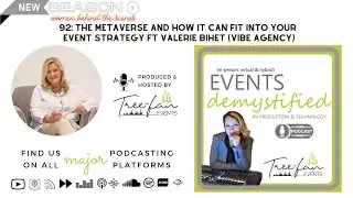 92: The Metaverse and how it can fit into your event strategy ft Valerie Bihet (VIBE Agency)