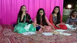 Singer.Amee dobariya.live lagan geet dhirere manakihako ghanashayamji