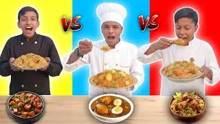 Food cooking challenge With my team 🥘