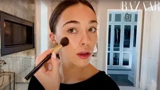 From Clarins Scrub to #CharlotteTilbury Make-Up, Sophia Culpo Shares Her Morning Routine With Bazaar