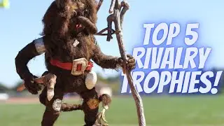 Top 5 College Football Rivalry Trophies