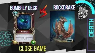 Gods Unchained: bombfly deck vs rockdrake deck, I improved a little bit the bombfly, close game