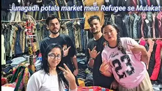 potala market Mein esa kya hua ki din ban gaya || @gujjudaxapatel 