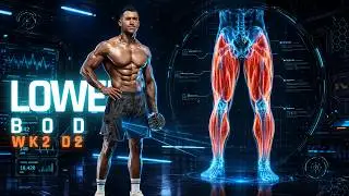 Lower Body & Core Dumbbell Workout | Muscle, Strength & Mobility | CyberPump 2.0 Day 5