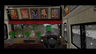 Under Camera Driving 😍 | Mahadev Travels Bus | 4 Lane Highway Overtake | Bus Simulator Indonesia