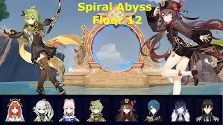Nilou and Hu tao | Genshin Impact Spiral Abyss