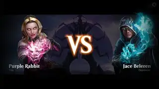 #Gameplay - MTG Arena - Master The Color Challenge: Black VS Blue - Jace Beleren