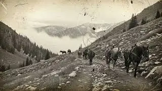 (1965, Wyoming) The Caravan That Crossed the Mountains And Only the Horses Returned