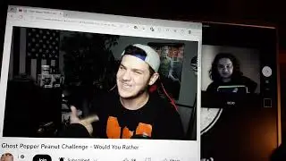 Reaction to Ghost Peppers Peanut Challenge - Would You Rather by Beasty