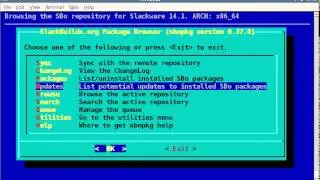 Sbopkg Updates