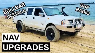 Navara D22 Bullbar & UHF Radio Install | How To