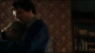 Sherlock: The Lying Detective - Sherlock hugs John: 