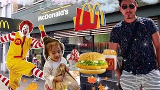 McDonald's and Boy Hugot | Craving | London | Winter London Looks | Travel Vlog.