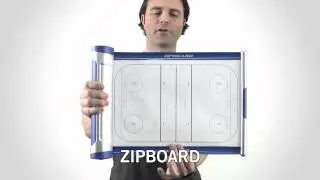 Zipboard Retractable Hockey Coaching Board