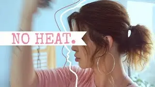 Messy Bumped Ponytail  for Short Hair 🌿 HEATLESS HAIRSTYLE