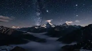 When Light Fades in the Mountains | Evening Healing Ambience