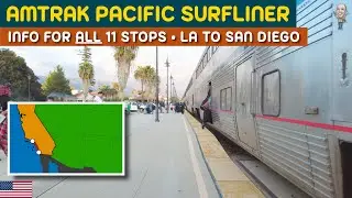 Pacific Surfliner: Every stop from LA to San Diego
