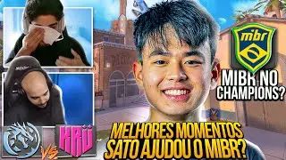 MIBR NO CHAMPIONS? ASPAS e SACY se emocionam na partida que pode classificar o MIBR! LEVIATÃ x KRU