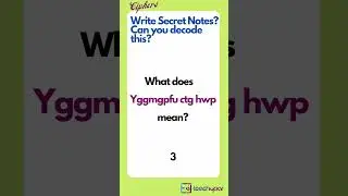 Can you find the secret message? | Learn Crypto Cipher Basics