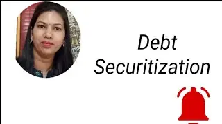 Debt Securitization in hindi ||