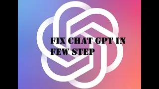 how to fix Chat GPT Troubleshooting ChatGPT: A Step-by-Step Guide to Fixing AI Language Model Issues