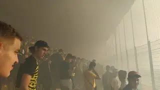 أجواء خرافية صنعها الكواسر بعد غياب 3 سنوات عن المدرجات 🖤💛