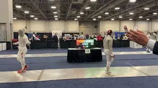 Pool 11 SMS - ZHANG Bo 🇨🇳 vs NG Jonathan🇺🇸 - Absolute Fencing Sabre World Cup 2026