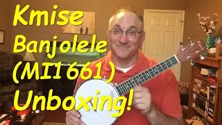 Kmise Banjo Uke Unboxing (MI1661)