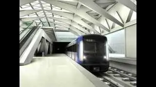 3d animation metro Beijing