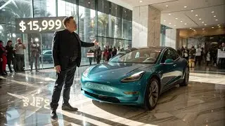 Представлен Tesla Model 2 за 15 999 долларов! Новый дизайн и система FSD! Илон Маск наконец-то от...