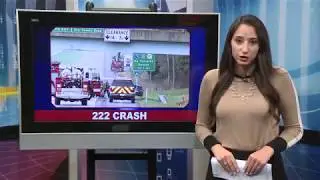Crane causes delays on Route 222